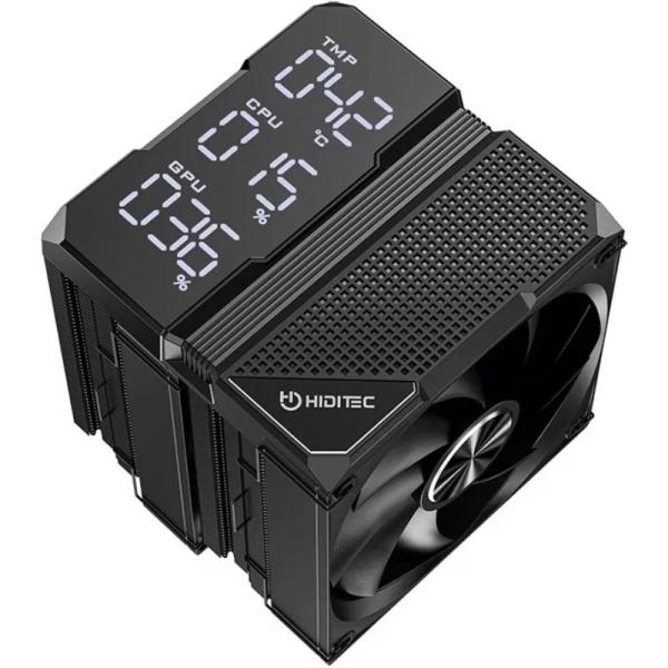 Ventilador con Disipador Hiditec DC40 Pro/ 12cm