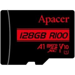 Tarjeta de Memoria Apacer 128GB XC UHS 1 con Adaptador/ Clase 10/ 100MBs