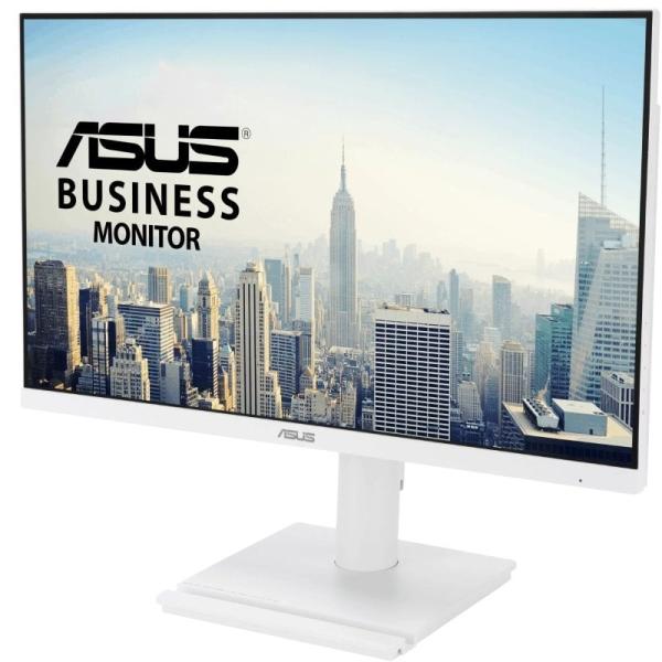 Monitor Profesional Asus VA249QGS-W 23.8'/ Full HD/ Multimedia/ Regulable en altura/ Blanco