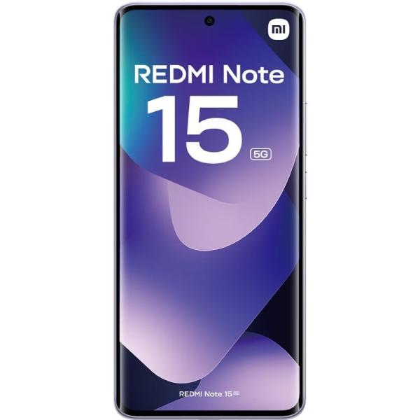 Smartphone Xiaomi Redmi Note 15 8GB/ 512GB/ 6.77'/ 5G/ Púrpura