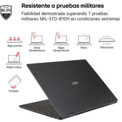Portátil LG Gram 16Z90TL-G.AU85BN Intel Core Ultra 7-258V/ 32GB/ 512GB SSD/ 16'/ Win11