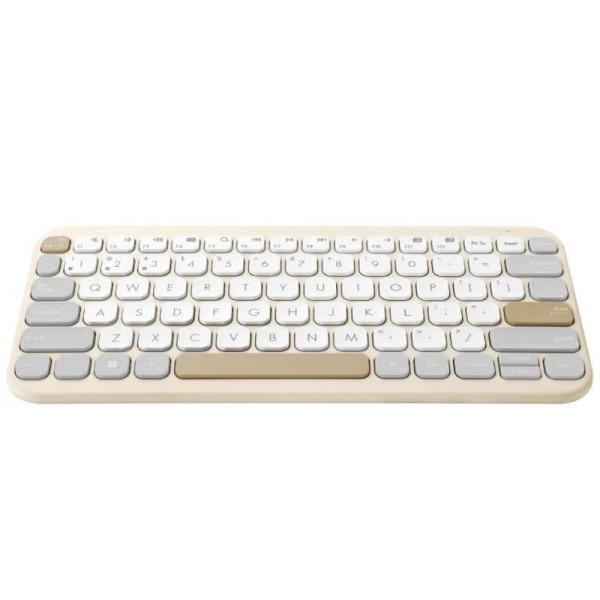 Teclado Inalámbrico Asus Marshmallow KW100/ Beige