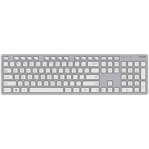 Teclado y Ratón Inalámbricos Asus W5000 Wireless/ Blanco