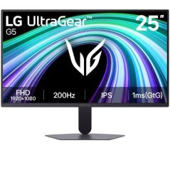 Monitor Gaming LG UltraGear G5 25G523B-B 25'/ Full HD/ 1ms/ 200Hz/ IPS/ Negro