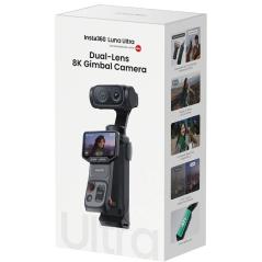 Cámara Digital Deportiva Insta360 Luna Pro/ 8K/ Ángulo de visión 360º/ Negra