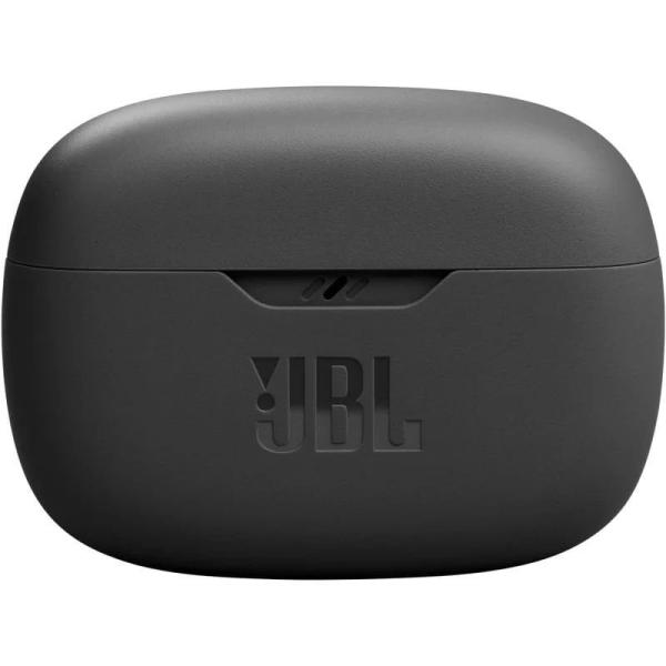 Auriculares Bluetooth JBL Vibe Beam con estuche de carga/ Autonomía 8h/ Negra