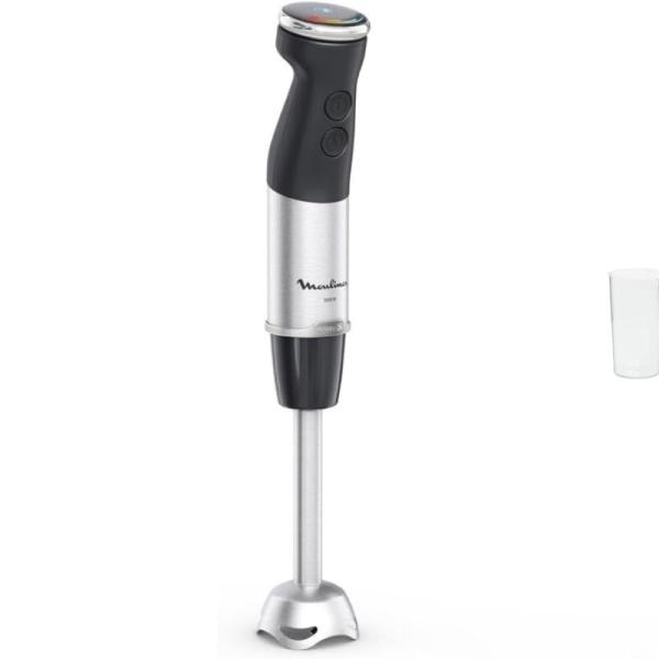 Batidora de mano Moulinex Quickchef DD671810/ 1000W/ 20 Velocidades/ Capacidad 800ml