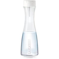 Botella Filtrante Laica GlaSSmart/ Capacidad 1.1L/ Blanca/ Incluye 2 Filtros