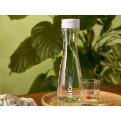 Botella Filtrante Laica GlaSSmart/ Capacidad 1.1L/ Blanca/ Incluye 2 Filtros