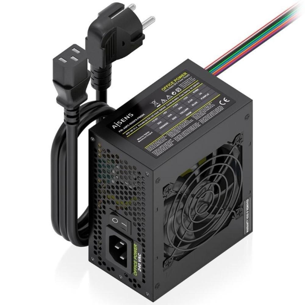 Fuente de Alimentación SFX Aisens ASPC-500SFX-PSEBK/ 500W/ Ventilador 8cm