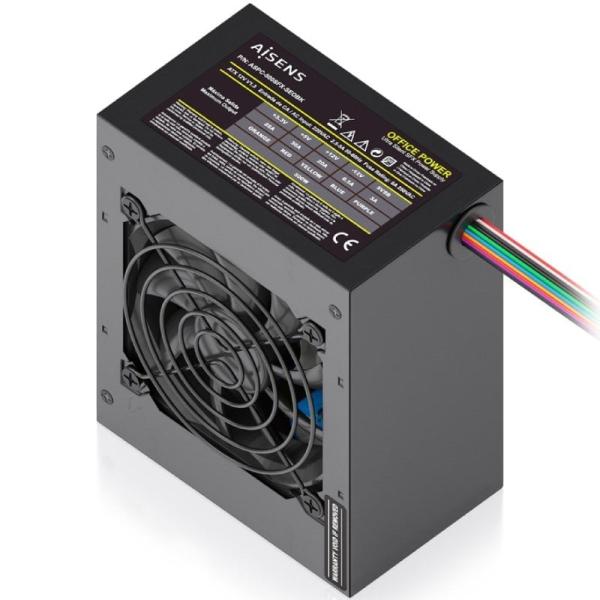 Fuente de Alimentación SFX Aisens ASPC-500SFX-SEOBK/ 500W/ Ventilador 8cm