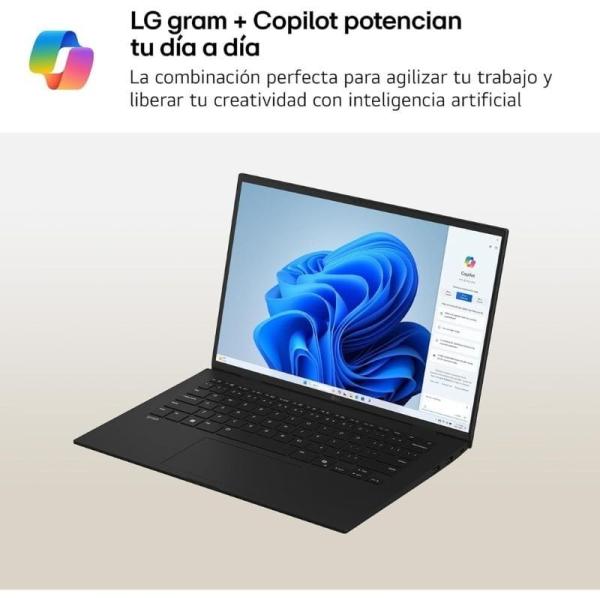 Portátil LG Gram 16Z90TL-G.AU88BN Intel Core Ultra 7-258V/ 32GB/ 1TB SSD/ 16'/ Win11