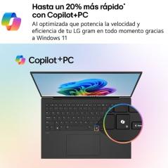 Portátil LG Gram 17ZD90TL-G.AX85BN Intel Core Ultra 7-258V/ 32GB/ 512GB SSD/ 17'/ Sin Sistema Operativo