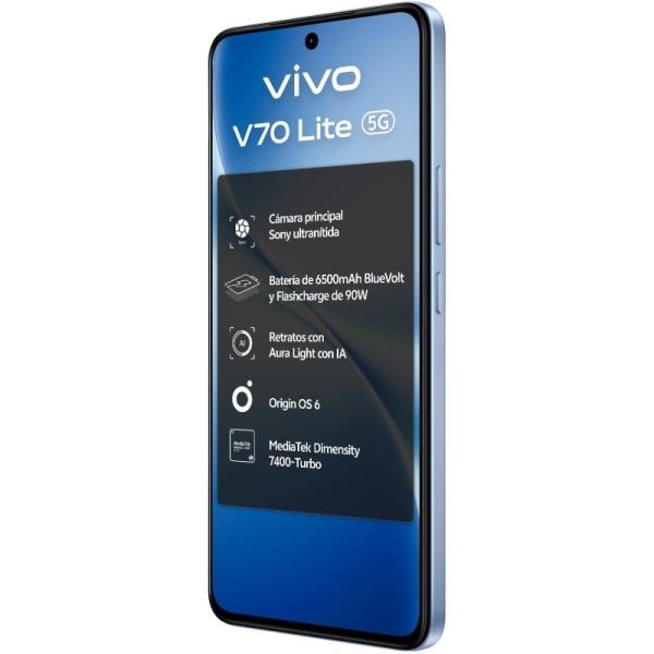 Smartphone Vivo V70 Lite 6GB/ 256GB/ 6.77'/ 5G/ Azul