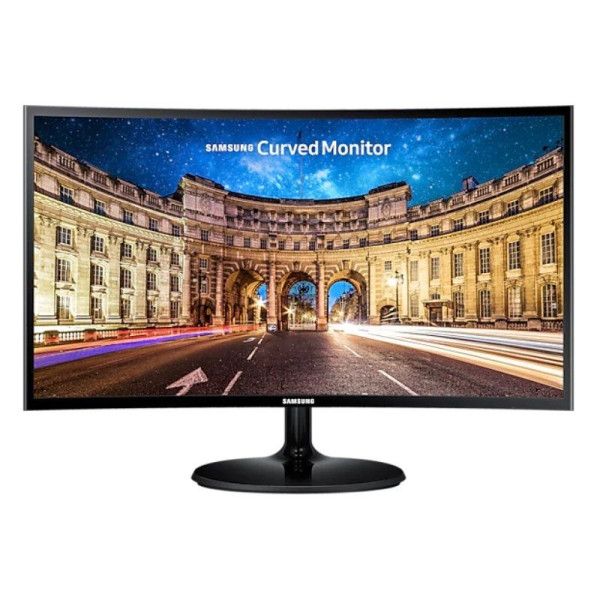 Monitor Curvo Samsung C24F390FHR 23.5'/ Full HD/ Negro - Imagen 1