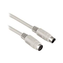 Cable Alargador PS2 3GO C305/ Mini DIN Macho - Mini DIN Hembra/ 1.8m/ Blanco - Imagen 1