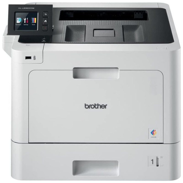 Impresora Láser Color Brother HL-L8360CDW WiFi/ Dúplex/ Blanca - Imagen 1