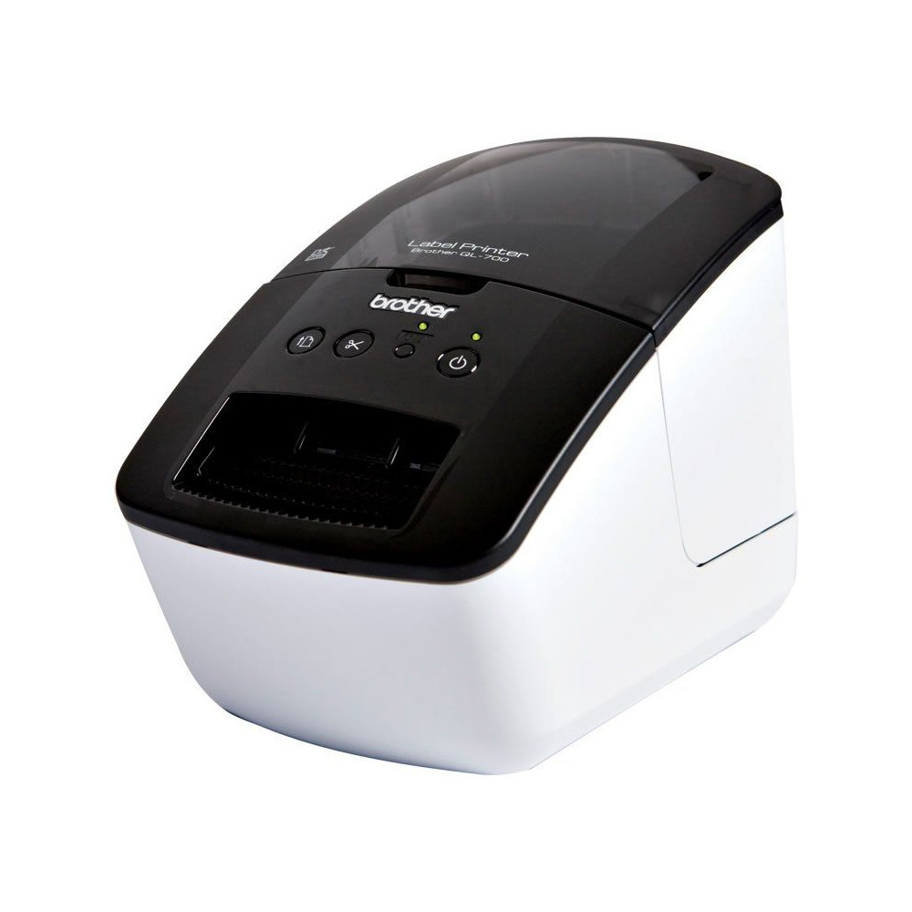 Impresora de Etiquetas Brother QL-700/ Térmica/ Ancho etiqueta 62mm/ USB/ Blanca y Negra - Imagen 1