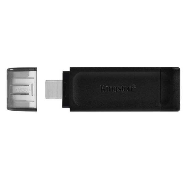 Pendrive 128GB Kingston DataTraveler 70 USB Tipo-C - Imagen 1