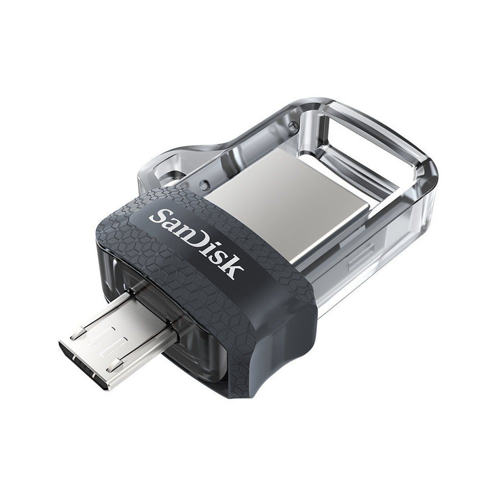 Pendrive 64GB SanDisk Dual m3.0 Ultra USB 3.0/ MicroUSB - Imagen 1