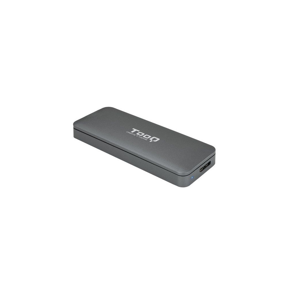Caja Externa para Disco SSD M.2 SATA TooQ TQE-2281G/ USB 3.0/ Sin tornillos - Imagen 1