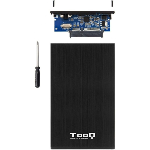Caja Externa para Disco Duro de 2.5' TooQ TQE-2527B/ USB 3.1 - Imagen 3