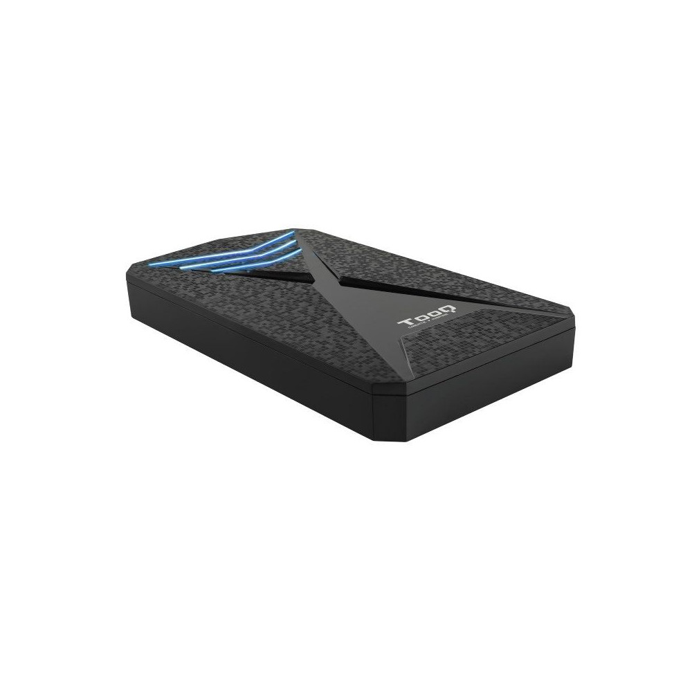 Caja Externa Gaming para Disco Duro de 2.5' TooQ TQE-2550BL/ USB 3.1/ Sin tornillos - Imagen 1