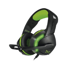 Auriculares Gaming con Micrófono Droxio Leyon Jack 3.5/ USB 2.0/ Verdes - Imagen 1