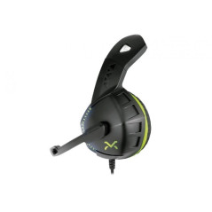 Auriculares Gaming con Micrófono Droxio Leyon Jack 3.5/ USB 2.0/ Verdes - Imagen 2