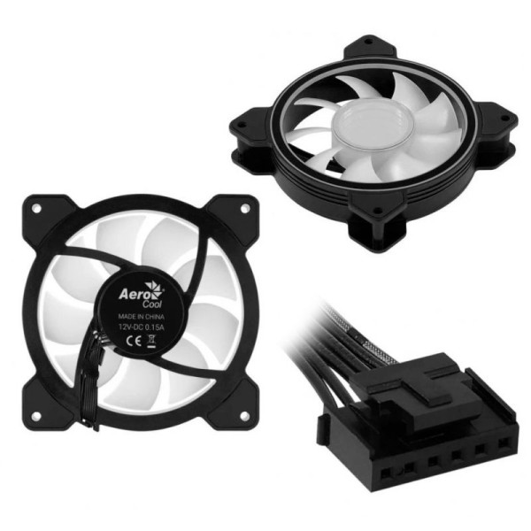 Ventilador Aerocool Mirage 12 ARGB/ 12cm - Imagen 5