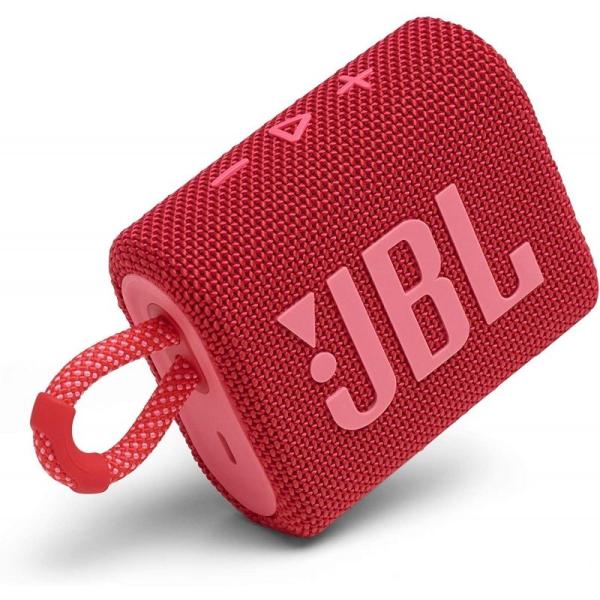 Altavoz con Bluetooth JBL GO 3/ 4.2W/ 1.0/ Rojo - Imagen 1
