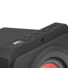 Altavoces con Bluetooth Mars Gaming MSX/ 35W/ 2.1/ Rojos - Imagen 4