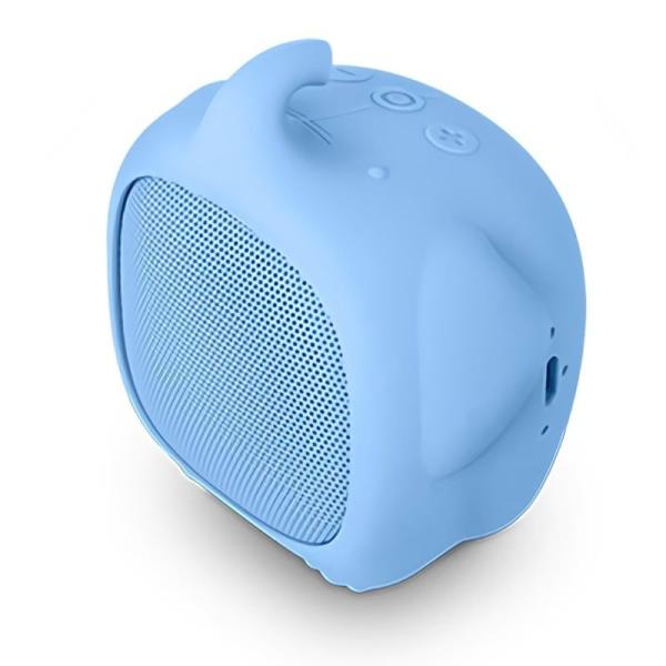Altavoz con Bluetooth SPC Sounds Pups Elephant/ 3W/ 1.0/ Azul - Imagen 1