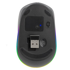 Ratón Inalámbrico por Bluetooth NGS Smog-RB/ Hasta 1600 DPI/ Negro - Imagen 3