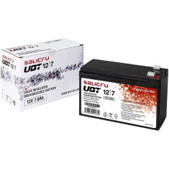 Batería Salicru UBT 12/7 V2 compatible con SAI Salicru según especificaciones - Imagen 2