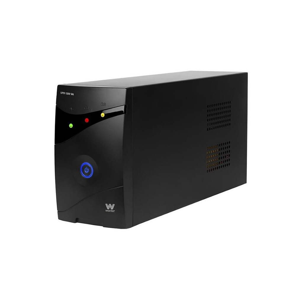 SAI Línea Interactiva Woxter UPS 1200 VA/ 1200VA-720W/ 3 Salidas/ Formato Torre - Imagen 1