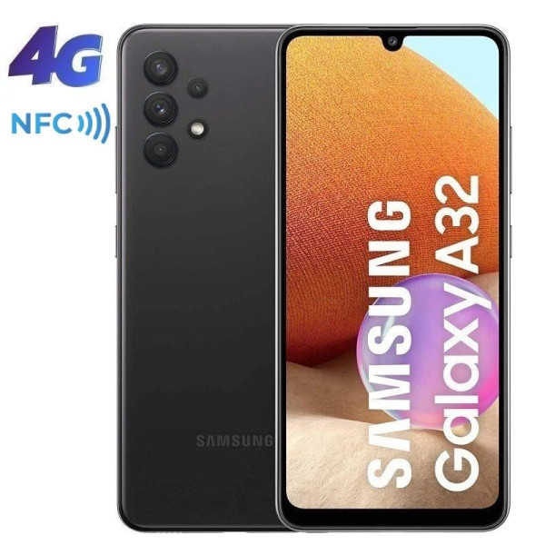 Smartphone Samsung Galaxy A32 4GB/ 128GB/ 6.4' / Negro - Imagen 1