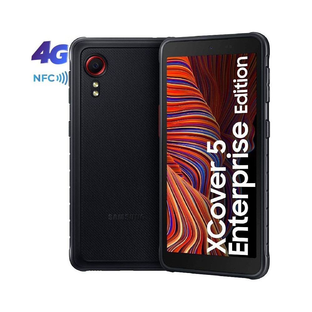 Smartphone Ruggerizado Samsung Galaxy Xcover 5 Enterprise Edition 4GB/ 64GB/ 5.3'/ Negro - Imagen 1