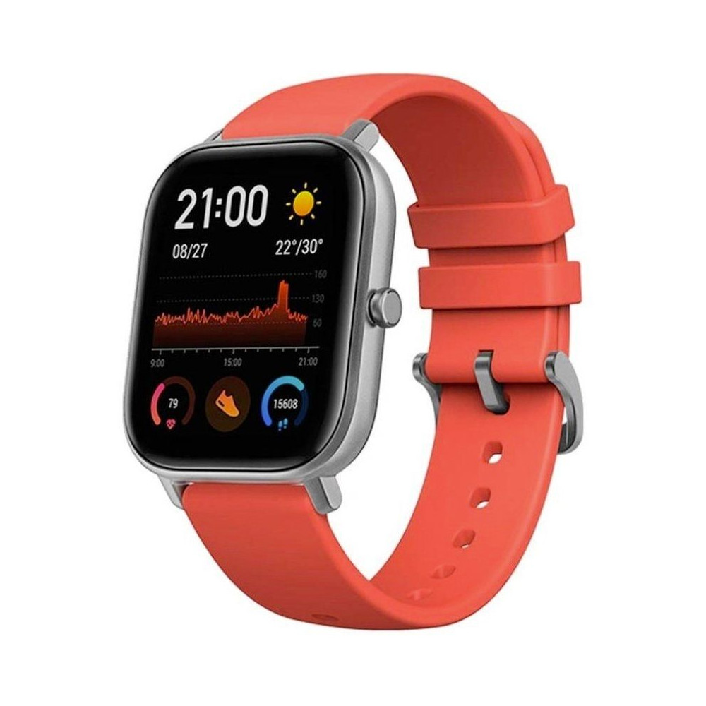 Smartwatch Huami Amazfit GTS/ Notificaciones/ Frecuencia Cardíaca/ GPS/ Rojo - Imagen 1