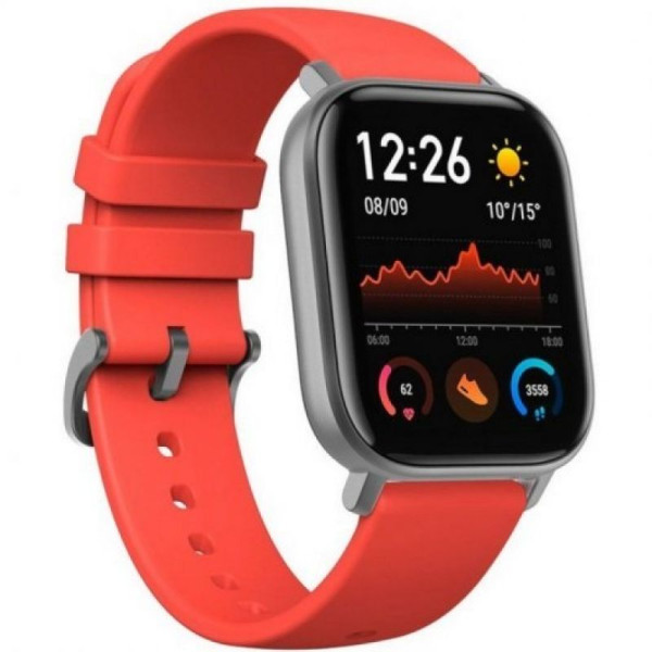Smartwatch Huami Amazfit GTS/ Notificaciones/ Frecuencia Cardíaca/ GPS/ Rojo - Imagen 3