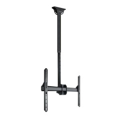 Soporte de Techo Giratorio/ Inclinable/ Nivelable TooQ LPCE1170TSLI-B para TV de 37-70'/ hasta 50kg - Imagen 1