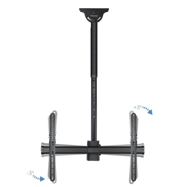 Soporte de Techo Giratorio/ Inclinable/ Nivelable TooQ LPCE1170TSLI-B para TV de 37-70'/ hasta 50kg - Imagen 5