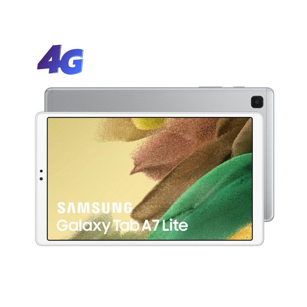Tablet Samsung Galaxy Tab A7 Lite 8.7'/ 3GB/ 32GB/ 4G/ Plata - Imagen 1