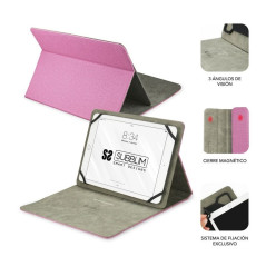 Funda Subblim Clever Stand para Tablets de 10.1'/ Rosa - Imagen 2