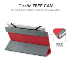 Funda Subblim Freecam para Tablets de 10.1'/ Roja - Imagen 2