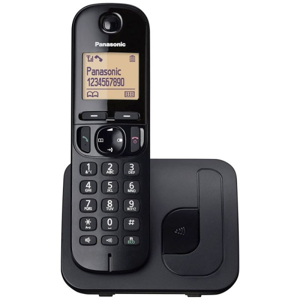Teléfono Inalámbrico Panasonic KX-TGC210SPB/ Negro - Imagen 2