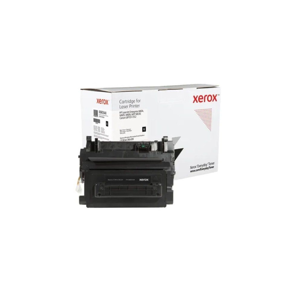 Tóner compatible Xerox 006R03648 compatible con HP CF281A/CRG-039/ 10500 páginas/ Negro - Imagen 1