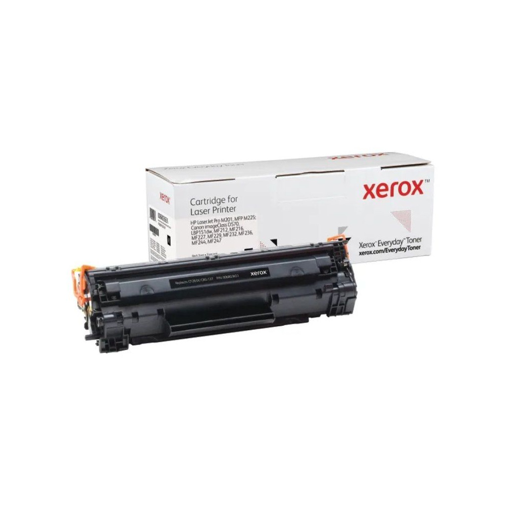 Tóner compatible Xerox 006R03651 compatible con HP CF283X/CRG-137/ 2200 páginas/ Negro - Imagen 1