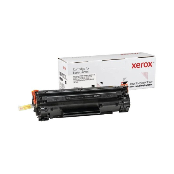 Tóner compatible Xerox 006R03708 compatible con HP CB435A/CB436A/CE285A/CRG-125/ 2000 páginas/ Negro - Imagen 1