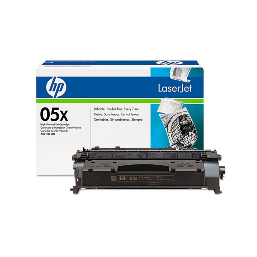 Tóner Original HP nº05X XL Alta Capacidad/ Negro - Imagen 1